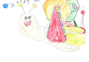 ガラガラかたつむり(四ばーじょん)